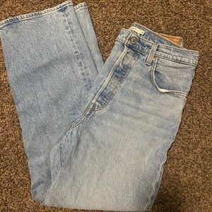 LEVI ribcage straight leg Jean